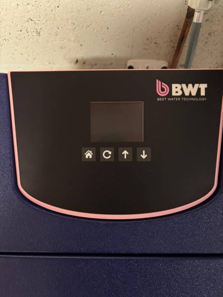Ecran de contrôle adoucisseur BWT