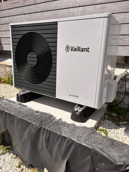 Pompe à chaleur Vaillant Arotherm, unité extérieure